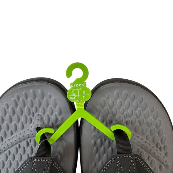 Crocs Yukon Vista II LiteRide Flip Flops Comfortable Beach Sandals Mens Size 12 - Picture 3 of 8